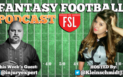 Fantasy Football Podcast with injuryexpert