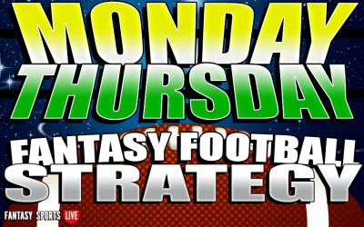 Fantasy Football Monday-Thursday Picks